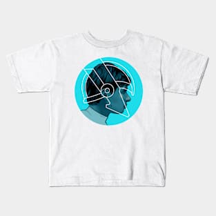 Nate From 3DShop: Blue Variant Kids T-Shirt